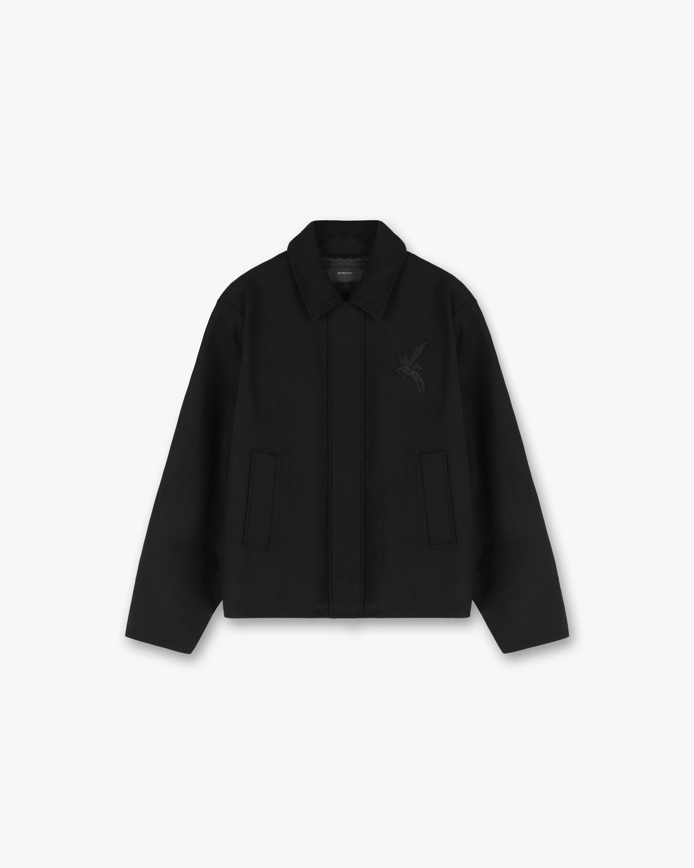Wool Smart Jacket - Black